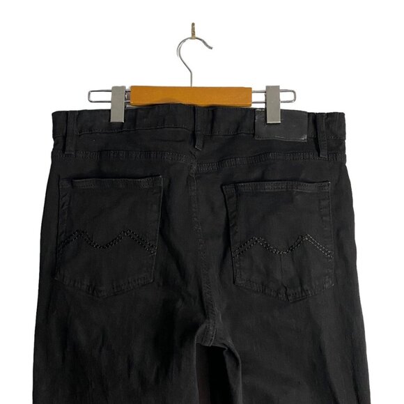 Urban Star Men's Black Wash Slim Denim Jeans - Picture 6 of 8